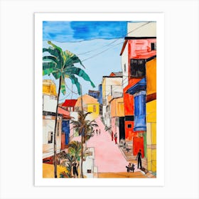 Manila, Dreamy Storybook Illustration 2 Art Print