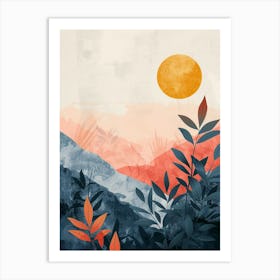 A Beautiful Illustration of Boho style 11 Art Print