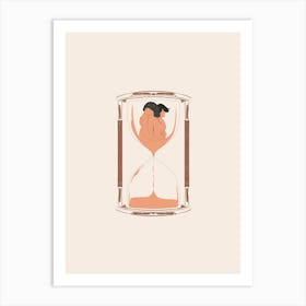 Hourglass Art Print