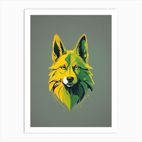 Norwich Alsatian Art Print