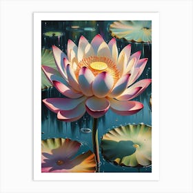 Lotus Flower 11 Art Print