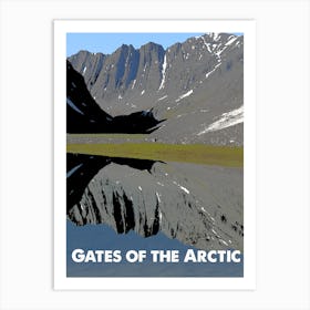 Gates of the Arctic, National Park, Nature, USA, Wall Print, Art Print