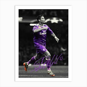 Cristiano Ronaldo Madrid 1 Art Print