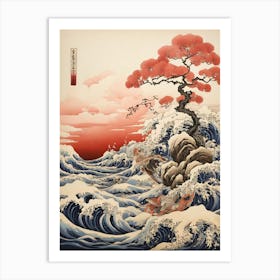 Okijiro Hironari Katsushika Hokusai Art Print 1 Art Print