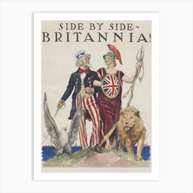 Side By Side Britannia Art Print