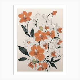 Beautiful Orchids 3 Art Print