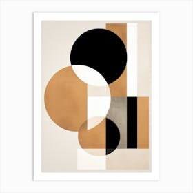 Bauhaus Reverie: Abstract Explorations Art Print