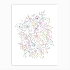 Bouquet Art Print