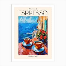 Palermo Espresso Made In Italy 4 Poster Art Print