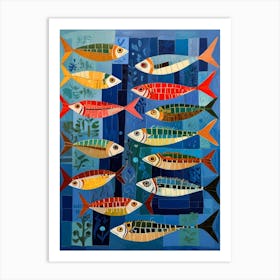 Sardines 27 Art Print