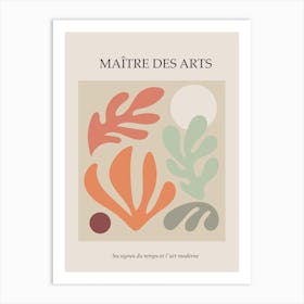 Maitre Des Arts Henry Matisse Art Print