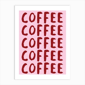 Coffee Lover 1 Art Print