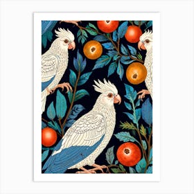 Cockatoos Art Print