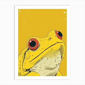 Yellow Frog 1 Art Print