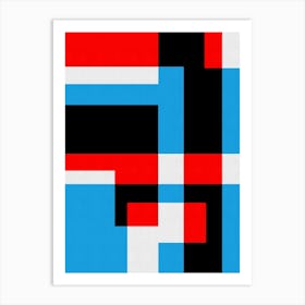 Geometric Layers 5 Art Print