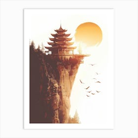 Chinese Pagoda 9 Art Print