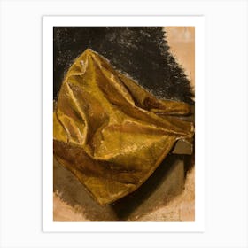 Gold Cloth Art Print