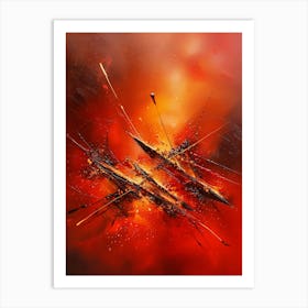 Abstract Painting 2388 Art Print