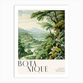 Botanique Fantasy Gardens Of The World 35 Art Print