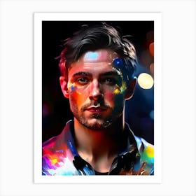 Creative Male Portrait 159 Art Print