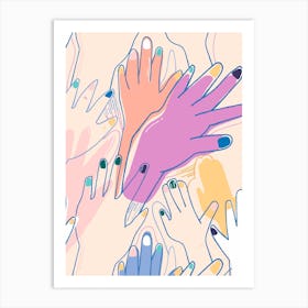 Hands Art Print