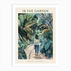 In The Garden Poster Royal Botanic Garden Edinburgh United Kingdom 7 Art Print