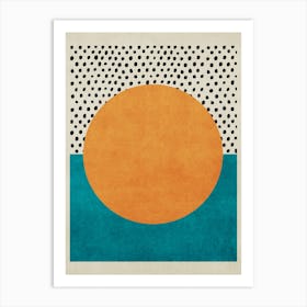 Sun Abstract Art Print