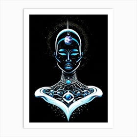 Shamanic Woman Art Print