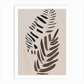 Wood Fern Simplicity Art Print