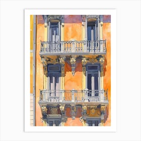 Genoa Europe Travel Architecture 1 Art Print