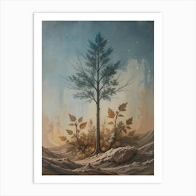 Natur in sanften Farben Art Print