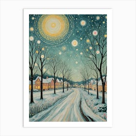 Winter's Street Art Print