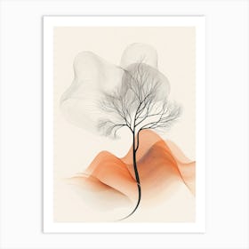 Abstract Tree 15 Art Print