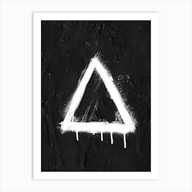 Playstation button Triangle Art Print