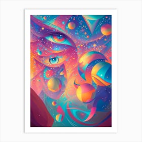 Eye Of The Universe 12 Art Print