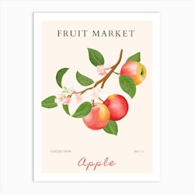 Fruit Market Art Print