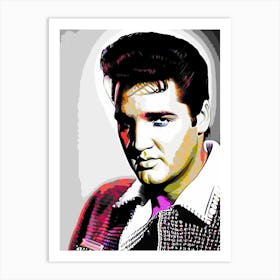 Elvis Presley 3 Art Print