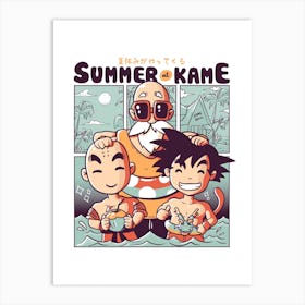 Summer At Kames Art Print