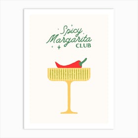 Spicy Margarita Poster Art Print