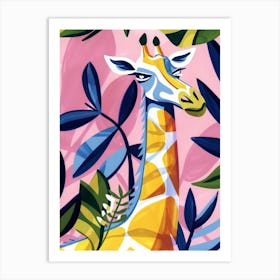 Giraffe 55 Art Print