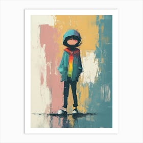 Boy In A Hat 1 Art Print