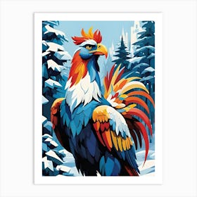 Rooster Art Print