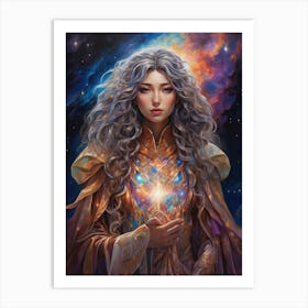 Goddess Of Light Art Print