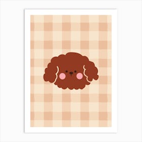 Kawaii Cockapoo Art Print