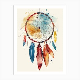 Dream Catcher, Minimalism Art Print