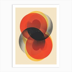 Abstract Circles 71 Art Print