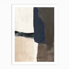 Gentle Shades Minimalist Style Art Print