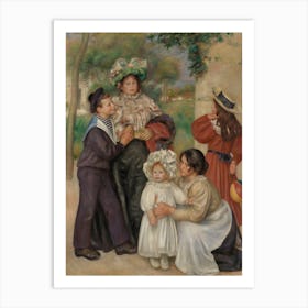 The Artist S Family, Pierre Auguste Renoir Art Print