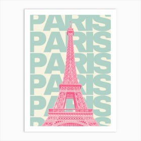 Paris Eiffel Tower 11 Art Print