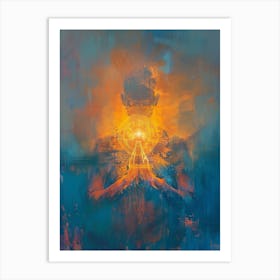 'Shining Light' Art Print